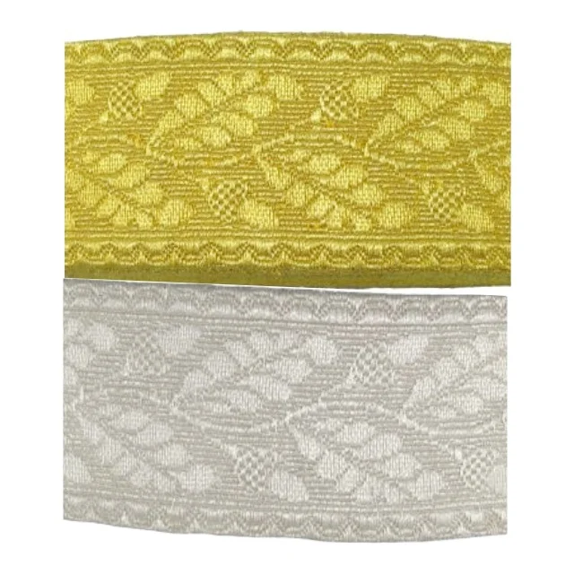 Gold Mylar Oakleaf Metallic Braid & Trimming Lace