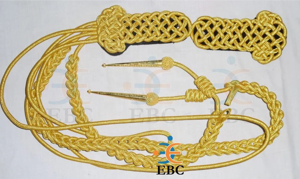 Ceremonial Service Dress Uniform Aiguillettes with Shoulder Cords - Image 4