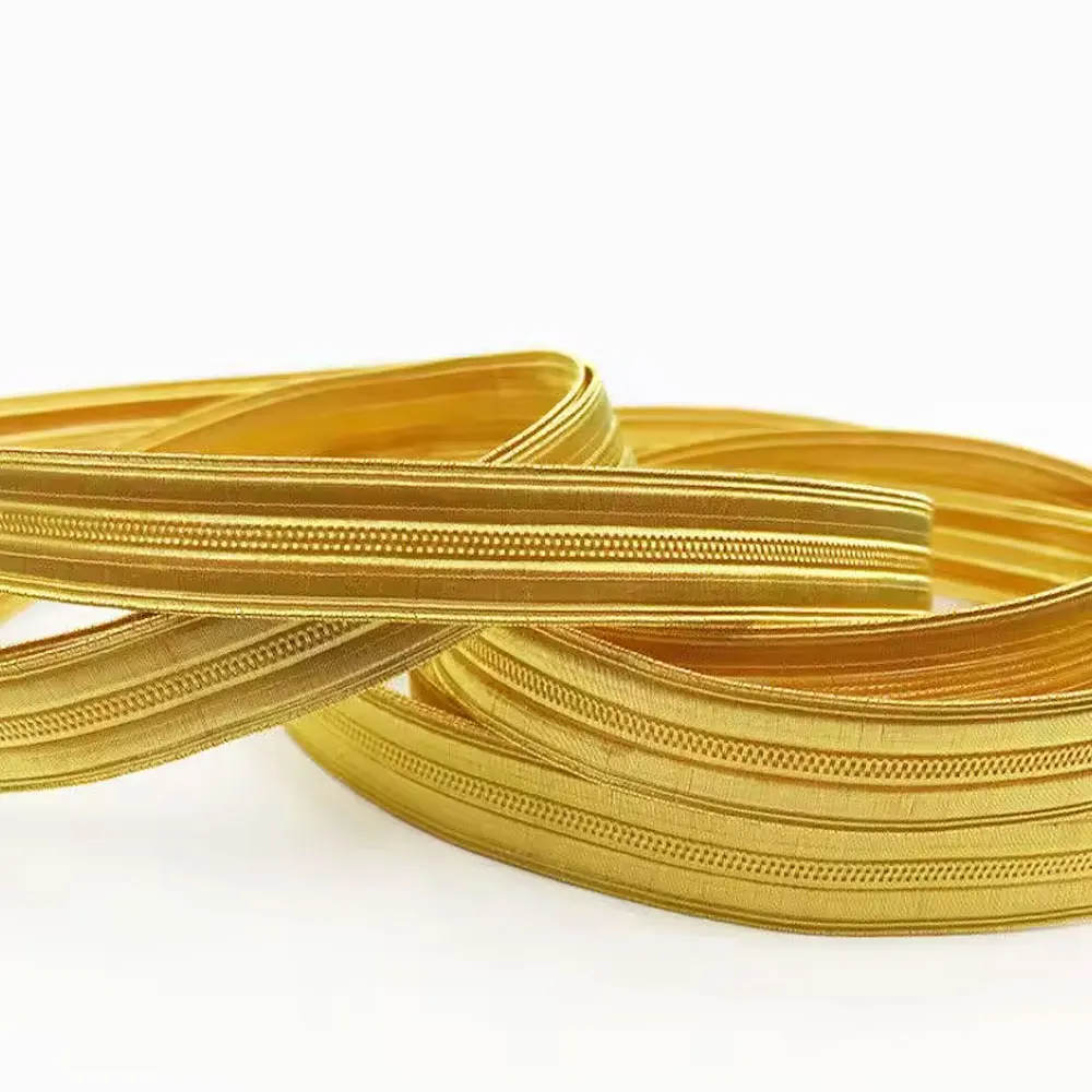 Hand-Knitted Bullion Thread Lacing & Uniform Braids