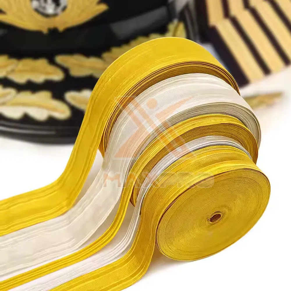 Hand-Knitted Bullion Thread Lacing & Uniform Braids - Image 5