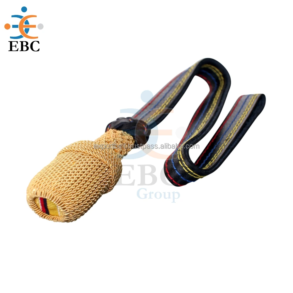 Officer Uniform Sword Knot with Silver Bullion Wire Cord - Image 6