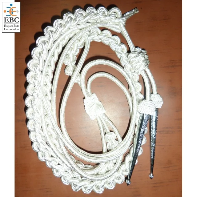 Deluxe Metallic Gold Bullion Wire Shoulder Aiguillette - Image 2