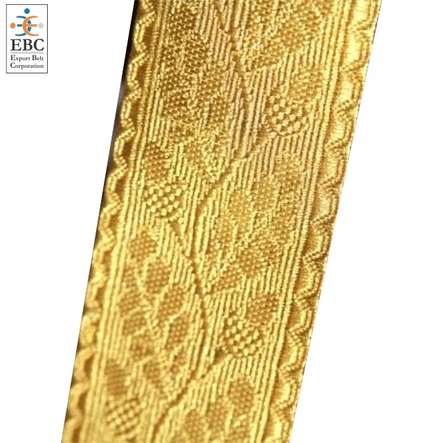 Floral Metallic Gold Decorative Braid & Garment Trimming - Image 6